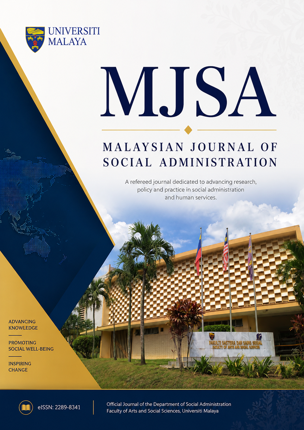 					View Vol. 9 No. 1 (2013): The Malaysian Journal of Social Administration
				